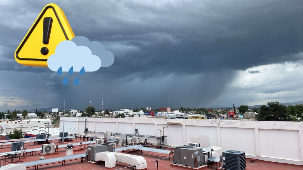 Lluvia golpea con mayor fuerza al sureste de Durango; caen 36.8 milímetros en una hora