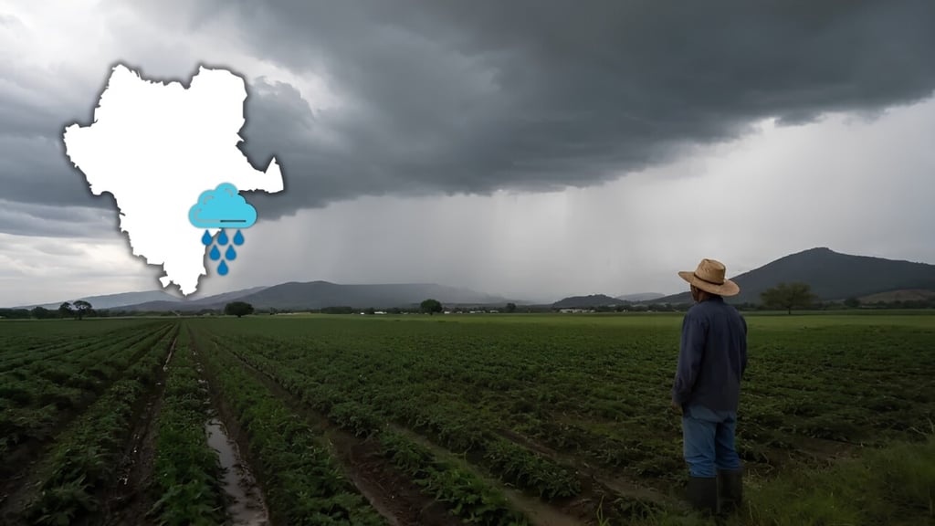 Durango acumula déficit de lluvia de 16% durante los primeros ocho meses del año