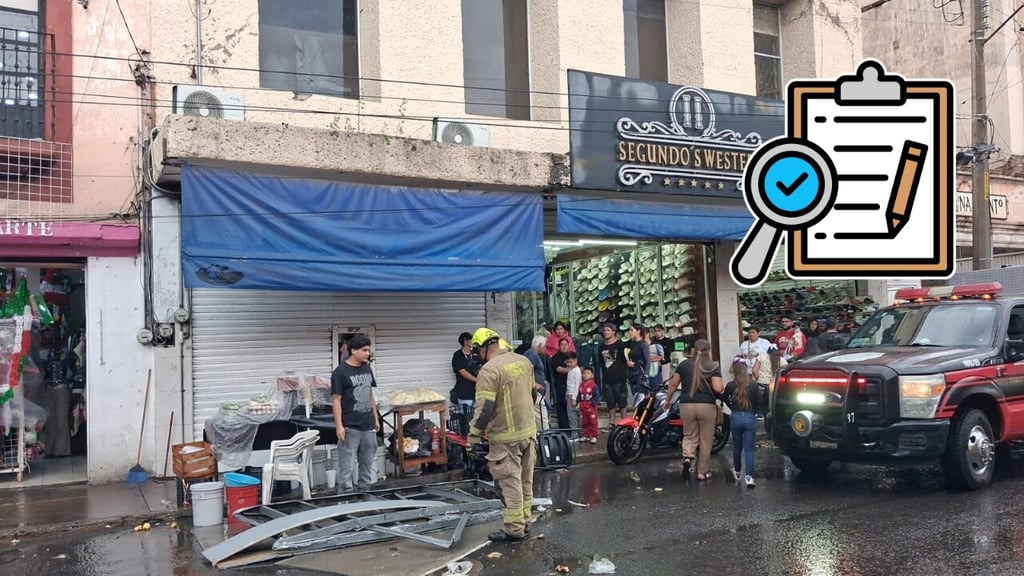 Tras accidente por caída de espectacular en Centro Histórico de Durango, piden revisar anuncios