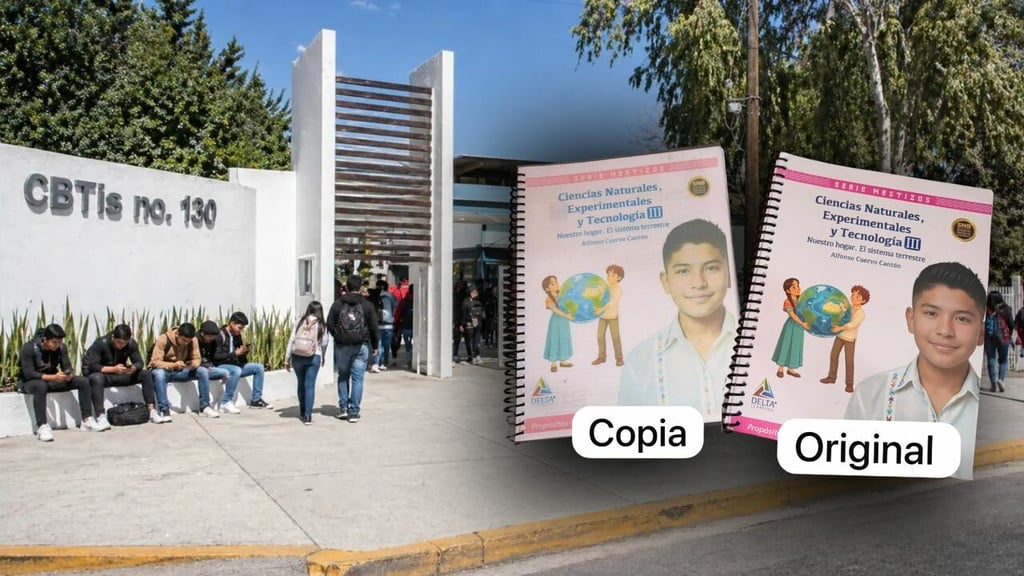 Denuncian presión para comprar libros en el CBTis 130; maestro amaga con denunciar plagio