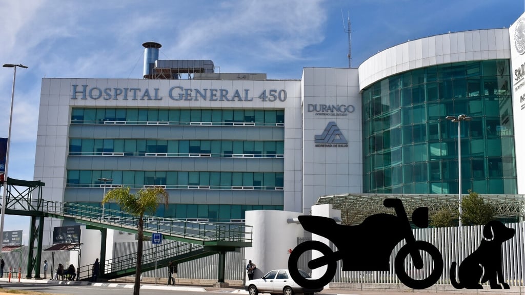 Perro se le atravesó y terminó hospitalizado tras caer de su moto