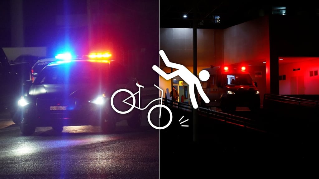 Hombre cae de su bicicleta y joven que supuestamente lo ayudaría termina robándosela en Durango