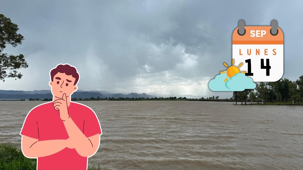 Inicio de semana con lluvias fuertes y onda de calor en Durango: clima HOY lunes 14 de septiembre