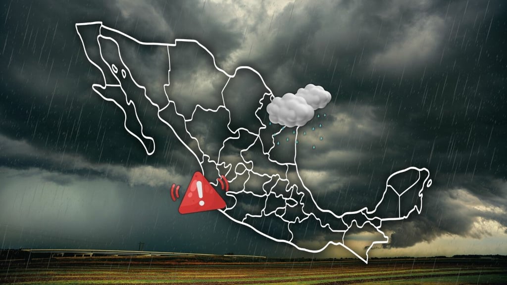 ¿Tormenta negra? Estados que tendrán lluvias intensas fuertes y granizo HOY 14 de septiembre