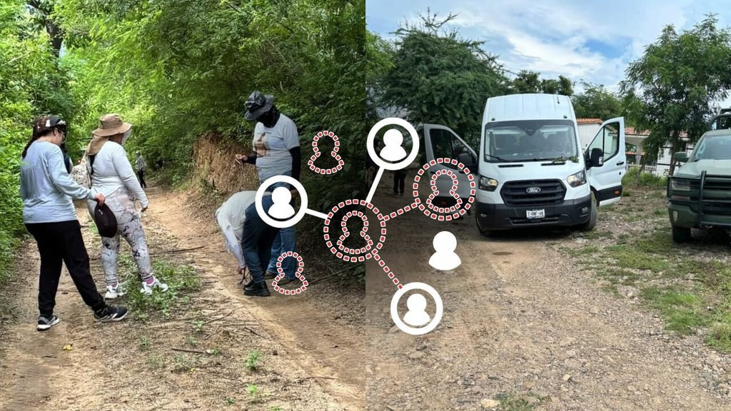 Madres buscadoras de Durango realizan jornada de búsqueda en El Verde, Sinaloa