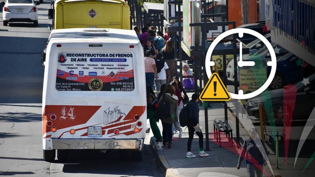 Por Grito de Independencia, Durango amplía servicio de transporte público hasta este horario