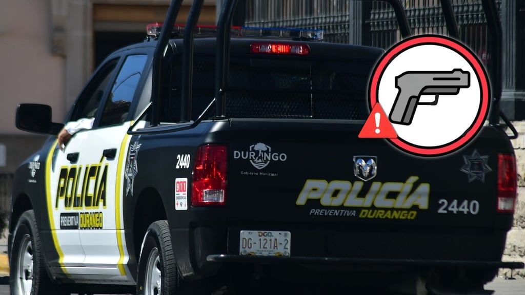 Alertan por presunto hombre armado cerca de una secundaria en la ciudad de Durango