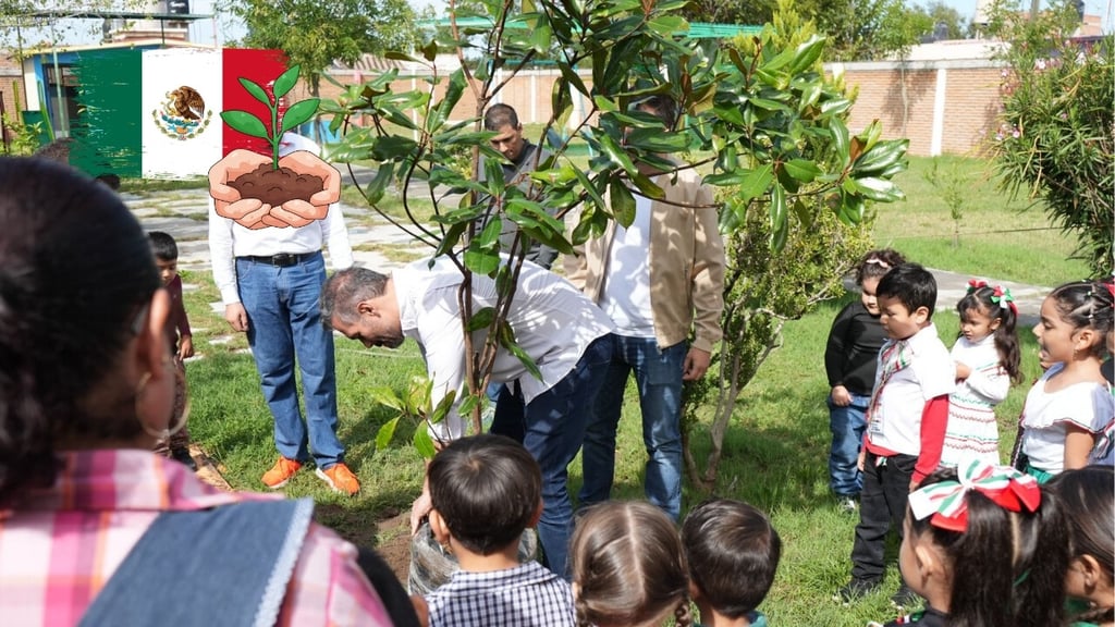 Que el amor por México no se quede en el Grito: Pancho Franco propone sembrar árboles con niños
