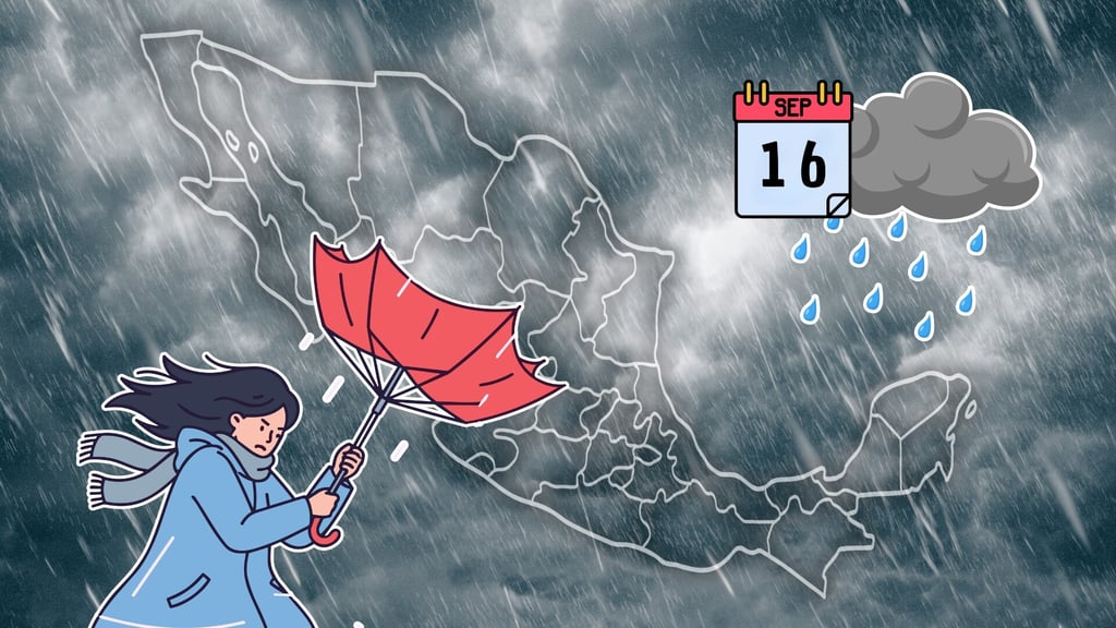 ¿Tormenta Negra? Estos son los 17 estados en alerta por tormentas y granizo HOY 16 de septiembre