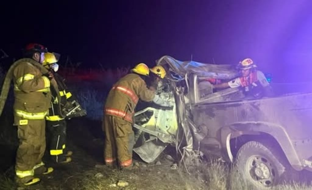 Saldo. Un choque frontal dejó cuatro muertos y dos heridos en el municipio de Hidalgo.