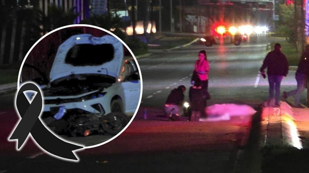 Fallece motociclista en choque contra Jetta en Ciudad Industrial