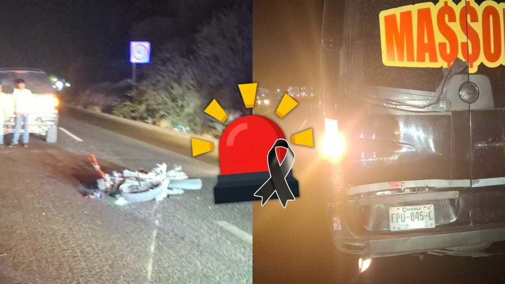 Muere motociclista en accidente sobre carretera Durango-Gómez Palacio