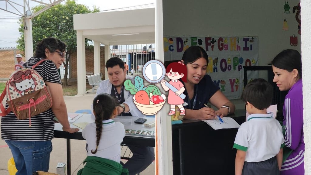 Visitan escuelas de Durango para detectar y atender casos de desnutrición