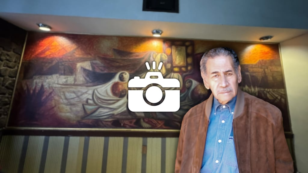 'Ofertorio', el mural de Guillermo Bravo Morán que 'esconde' el Hotel Casablanca | FOTOS