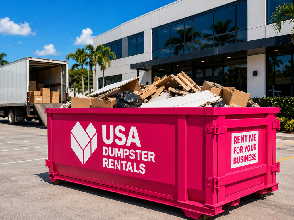 Dumpster Rental en Miami: Guía para Elegir el Servicio Ideal