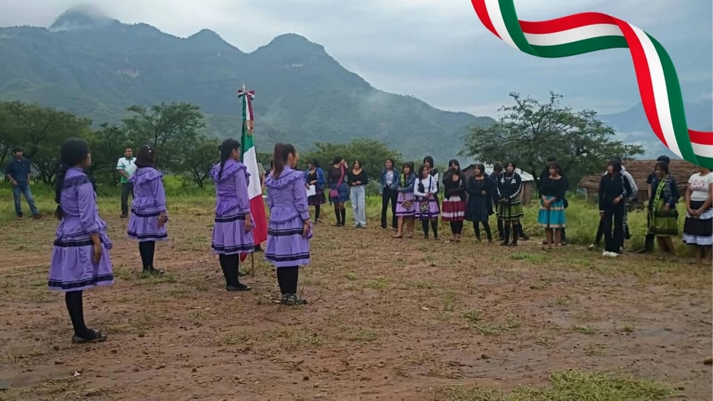 Promueven valores patrios en comunidades alejadas de Durango