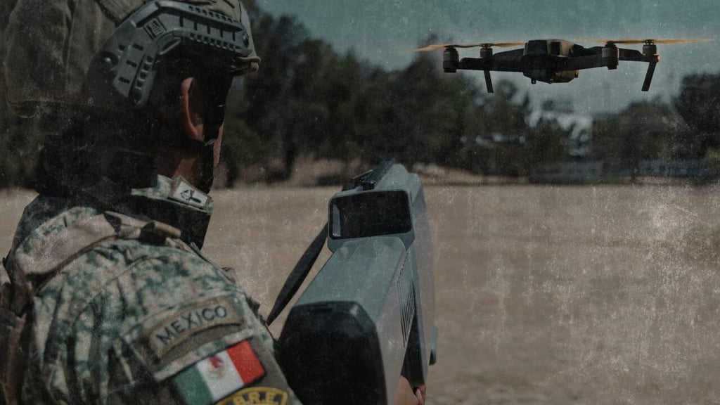 Operación 'Águila Alta' suma 4 drones derribados en la frontera México-Estados Unidos