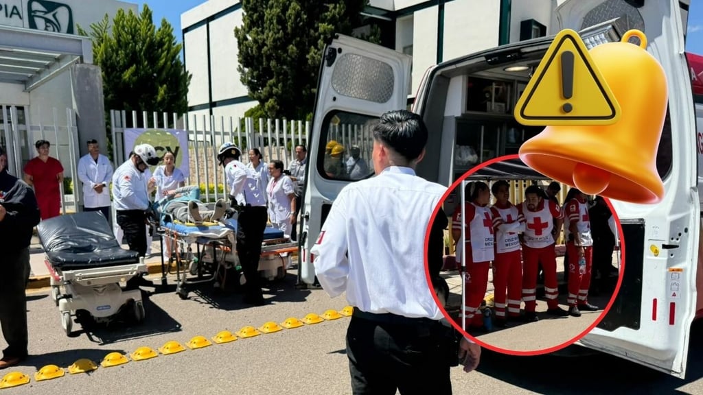 Simulan en Durango un incendio en ISSSTE y sismo en el IMSS
