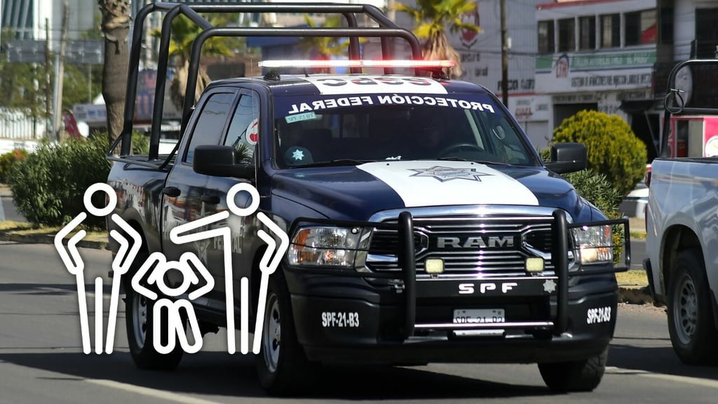 A plena luz del día, tres sujetos asaltan con cuchillo a un hombre en Durango