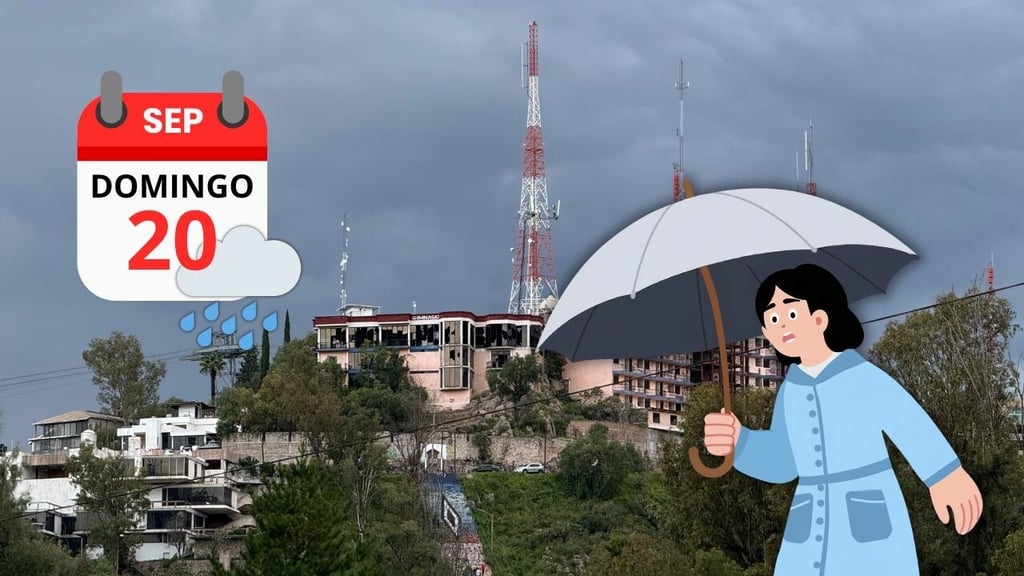 Durango con lluvias fuertes este domingo; ¿también en la capital? | Pronóstico 20 de septiembre