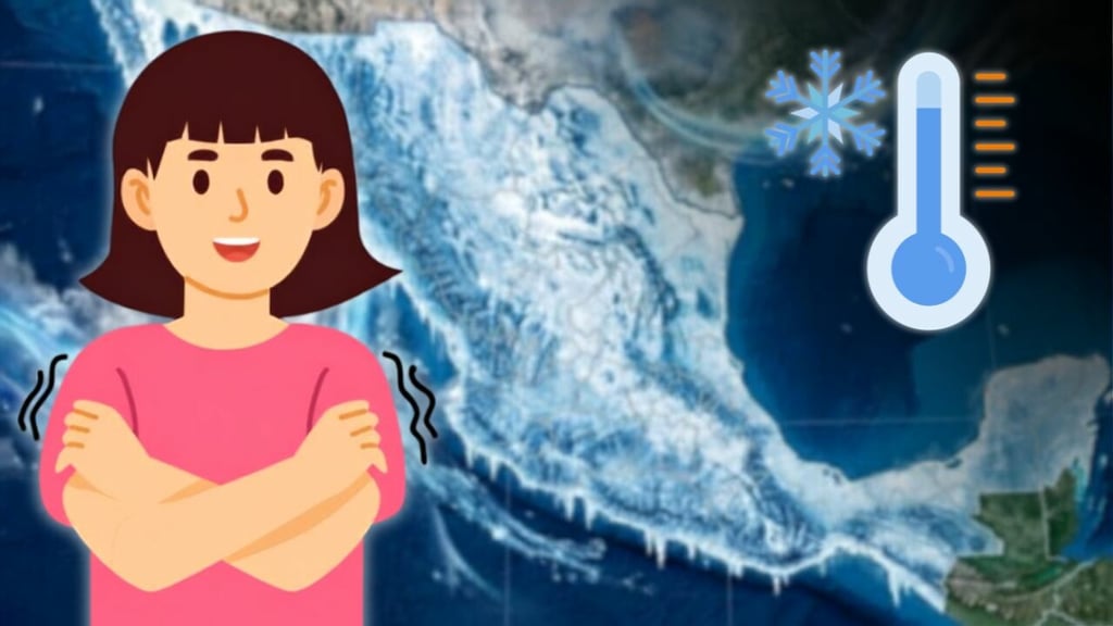 Frente frío 1: estados que tendrán 0 grados y vientos fuertes de lunes 21 a miércoles 23
