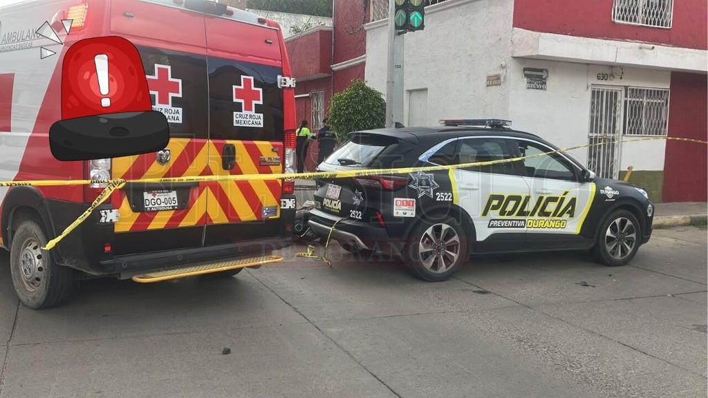 Muere motociclista tras accidente en bulevar Durango; responsable huye