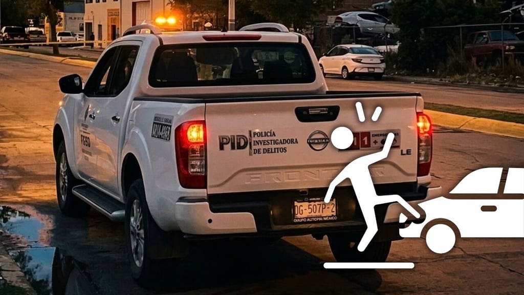 Hombre intenta evadir orden de aprehensión y casi atropella a agente de la Fiscalía en Durango