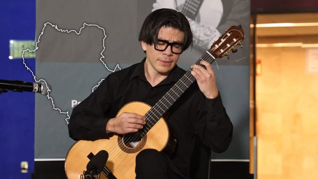 Músico Edgar Antonio Medrano se suma a 'Circuito de Guitarra Clásica Durango 2026'
