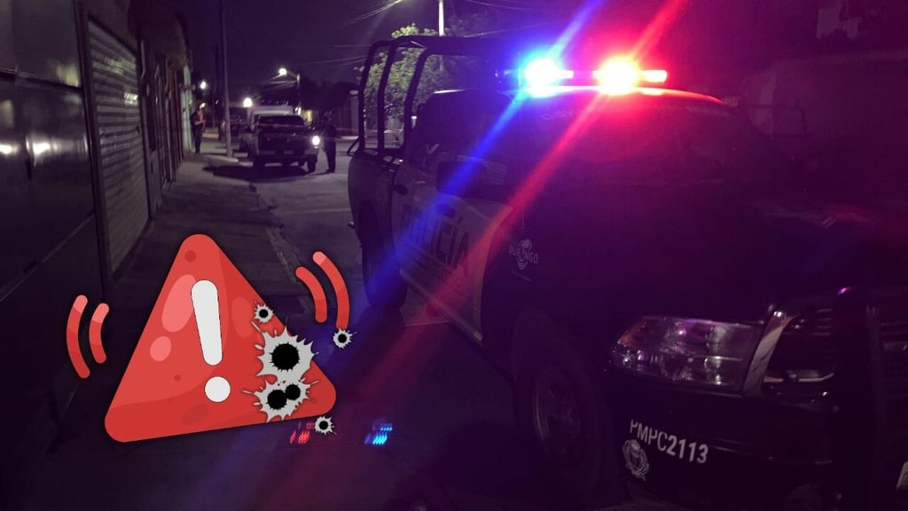 Reportan detonaciones de arma de fuego durante una fiesta en Canatlán