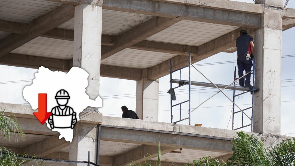 Sector de la construcción en Durango sufrío desaceleración durante julio 2026
