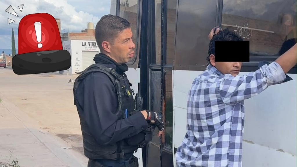 Detienen a hombre que se drogaba sobre camión abandonado en el fraccionamiento Barcelona