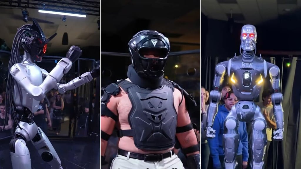 Influencer se enfrenta a robot en una pelea, ¿quién ganó? | VIDEO