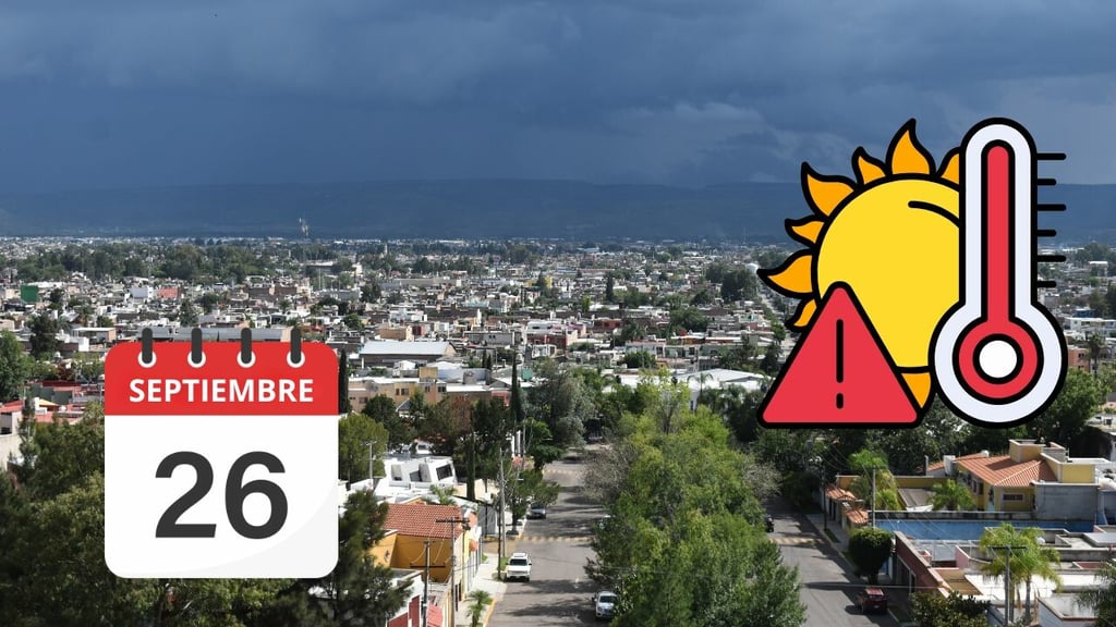 Clima en Durango: ¿Más calor y lluvias?, este es el pronóstico para este 26 y 27 de septiembre