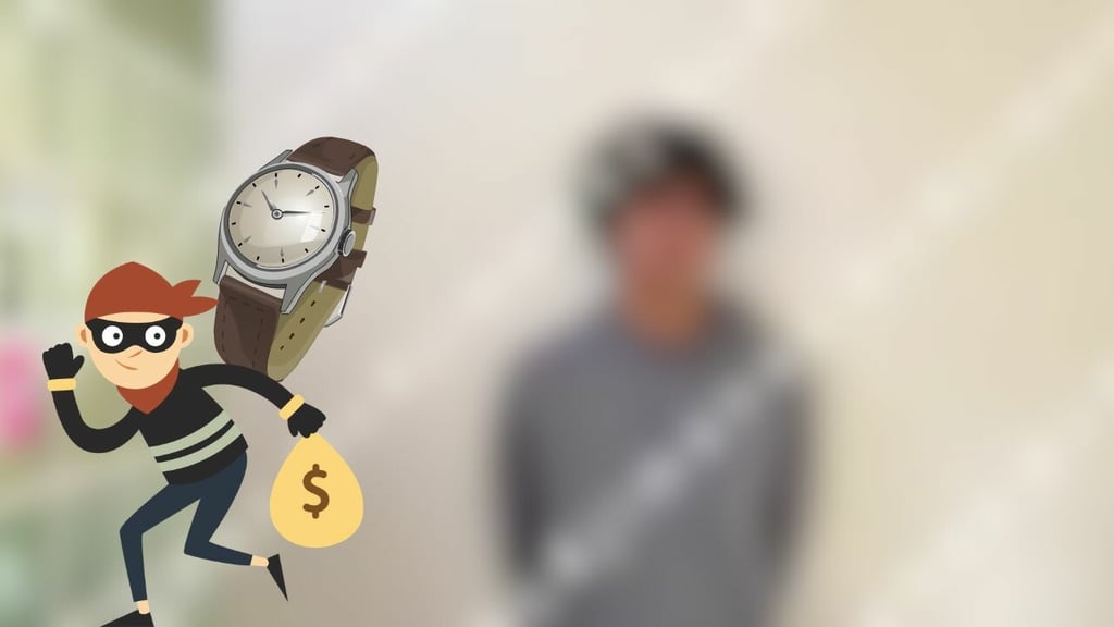 Detienen a 'Carlitos', señalado como uno de los ladrones de relojes de lujo más buscados en México