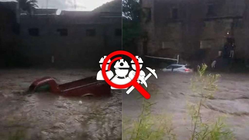 Reanudan labores de búsqueda por desaparecidos tras tromba en Guanaceví; uno sería un minero