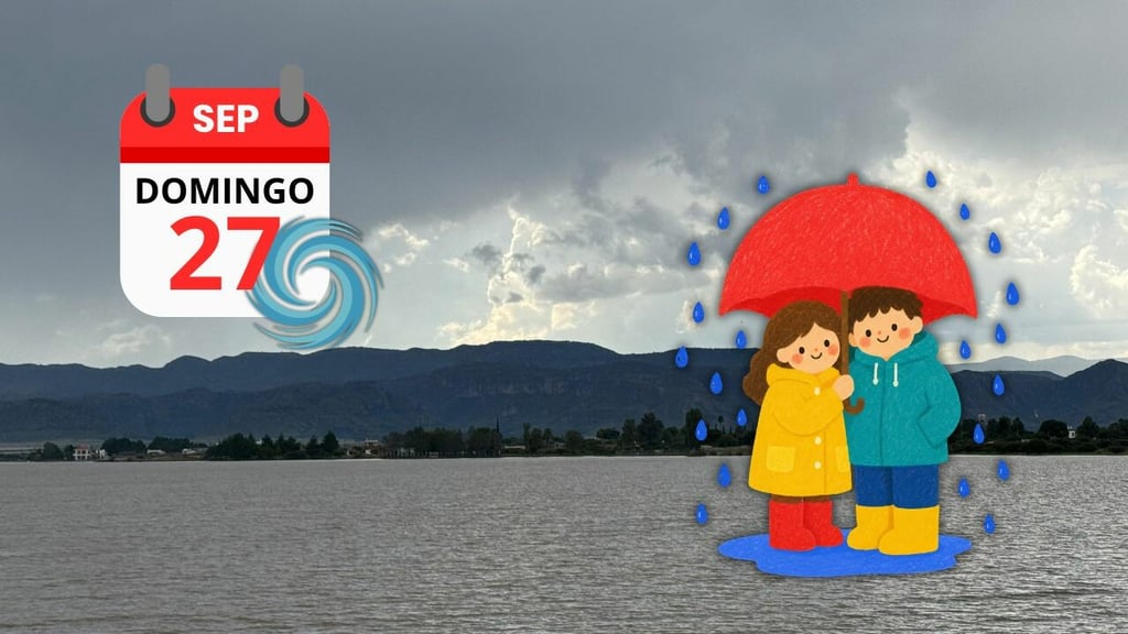 ¿Durango seguirá con lluvias por huracán Polo? Esto dice el pronóstico de HOY 27 de septiembre