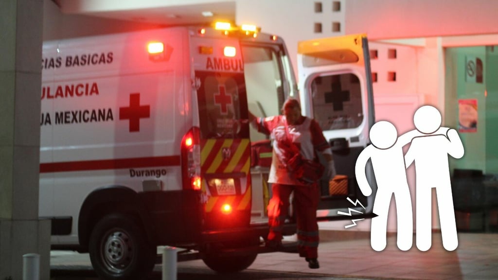 Cuatro personas resultan lesionadas con arma blanca en distintos puntos de Durango