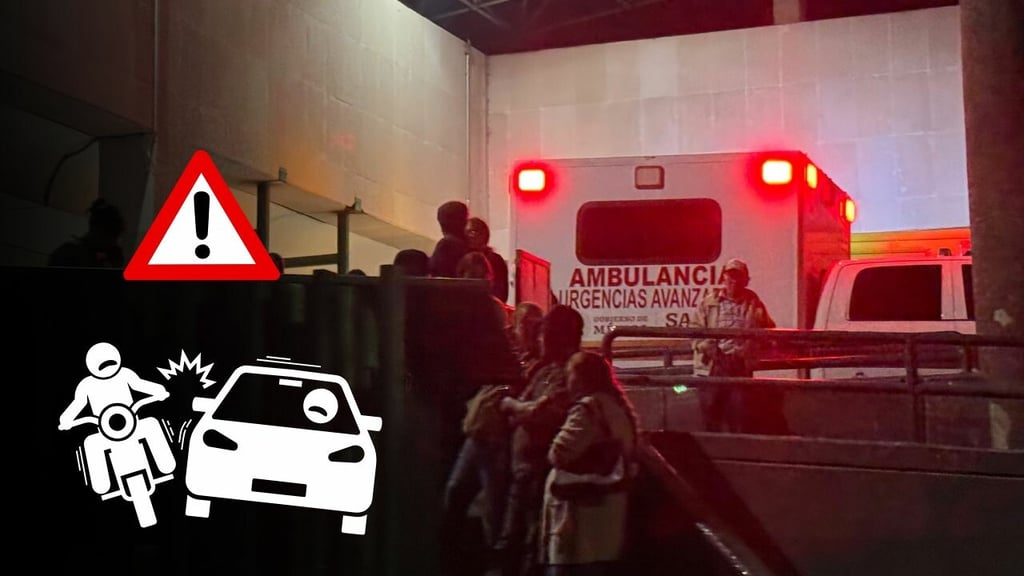 Motociclista está grave tras chocar con camioneta cerca de Praxedis