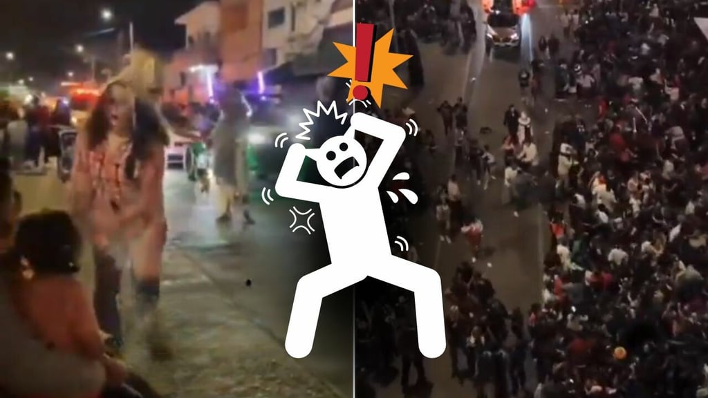 'Hay disparos': sujeto provoca pánico al correr y gritar en desfile; era el sonido de una moto