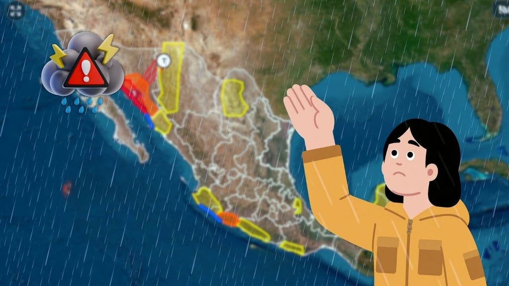 Huracán Polo toca tierra en Sonora como categoría 1; estos estados tendrá lluvias HOY 29 de septiembre