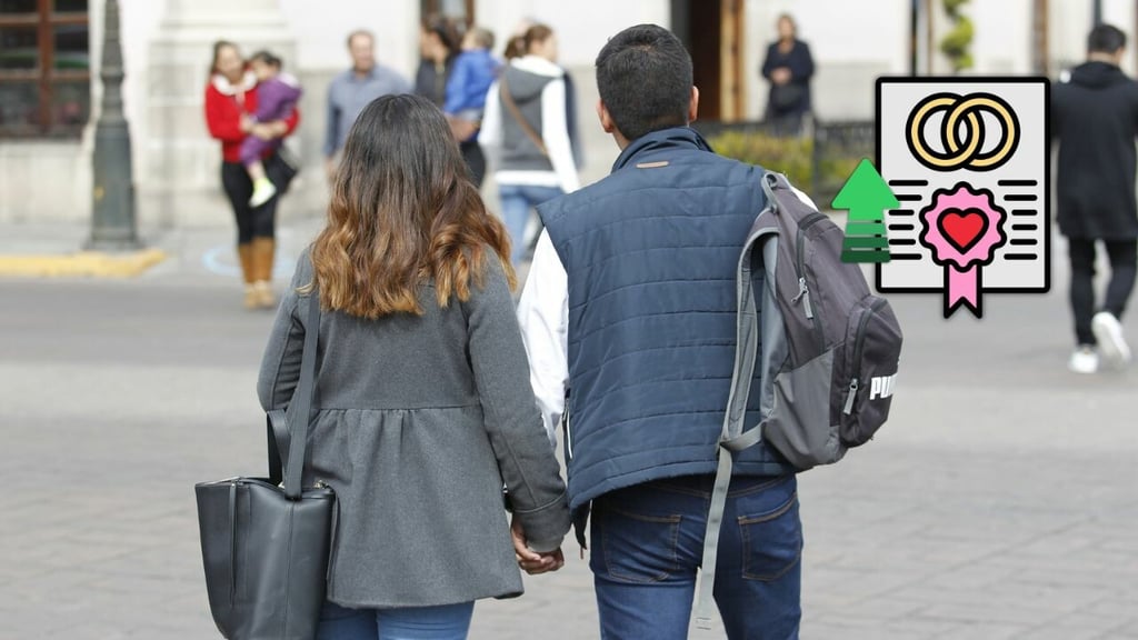 Durango supera la tasa nacional de matrimonios; registra 6.7 por cada mil habitantes