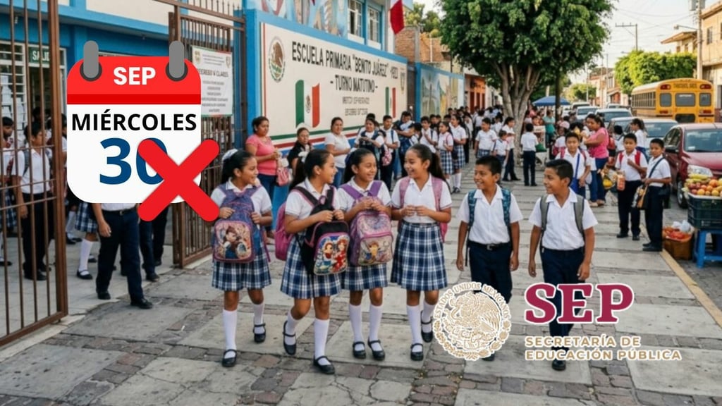 SEP: Suspenden clases en este estado para el miércoles 30 de septiembre; ¿para quiénes aplica?