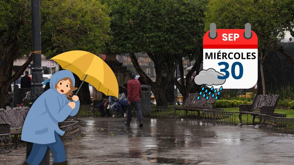¿Lloverá este miércoles en Durango capital? Este es el pronóstico de HOY 30 de septiembre