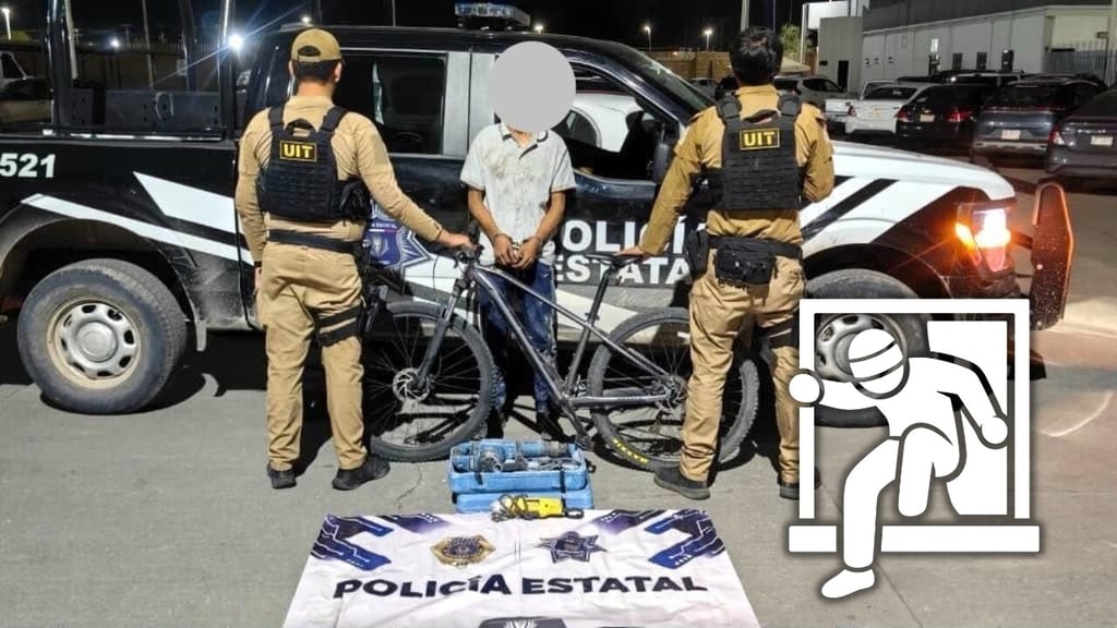 Cae hombre señalado de múltiples robos a viviendas en Durango; ya había estado en el Cereso