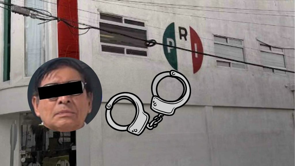 Cocinero roba 21 mil 700 pesos en las oficinas del PRI; así acabó detenido