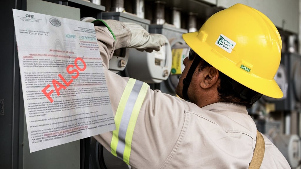 ¿Te dejaron un aviso de multa de la CFE? Así funciona el fraude de las 12 horas