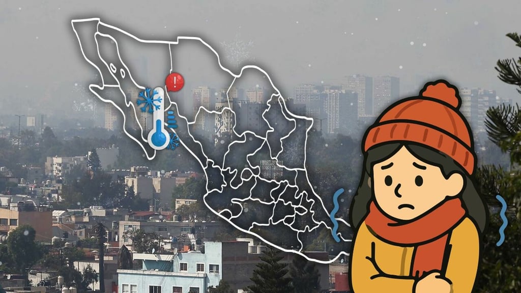 Frente frío 1: Estos dos estados tendrán temperaturas de -5°C del 2 al 4 de octubre