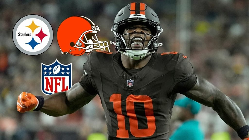NFL: ¡Al hilo! Browns logran remar contracorriente y vencen a Steelers