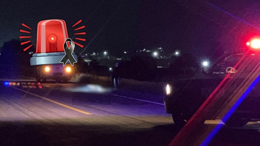 Ciclista pierde la vida tras ser atropellado por una camioneta en carretera Durango-Zacatecas