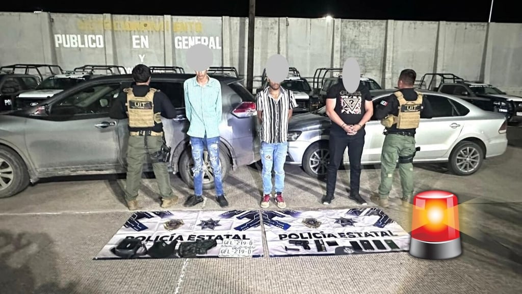Cae banda de presuntos robacarros tras asalto violento en Lerdo; operaba en varios estados